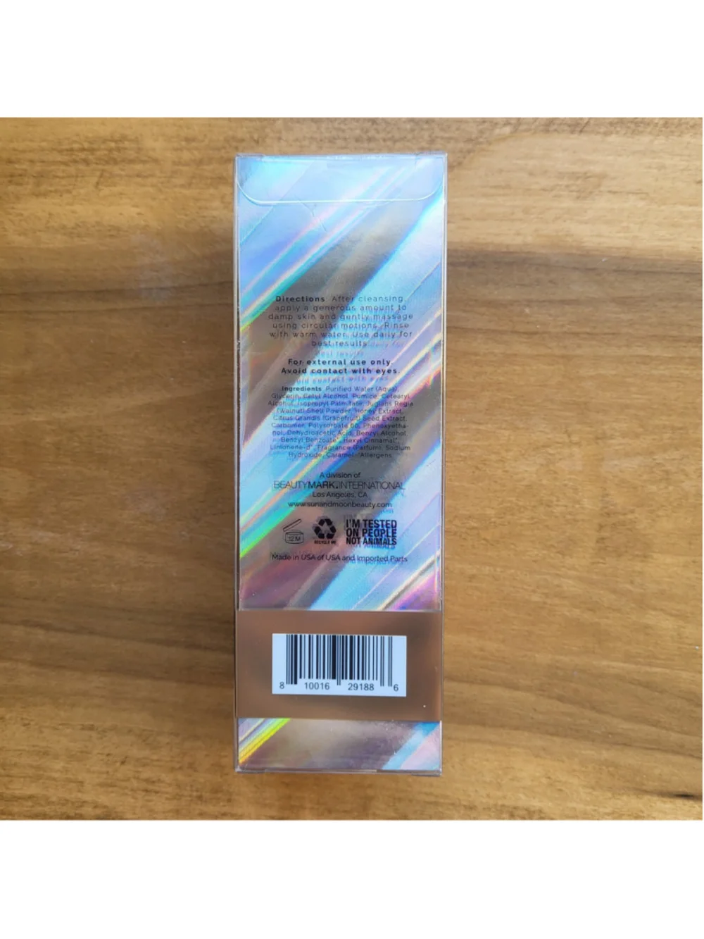 Women’s Sun + Moon Daily Exfoliating Face Wash Scrub – 5.1 fl oz – NIB